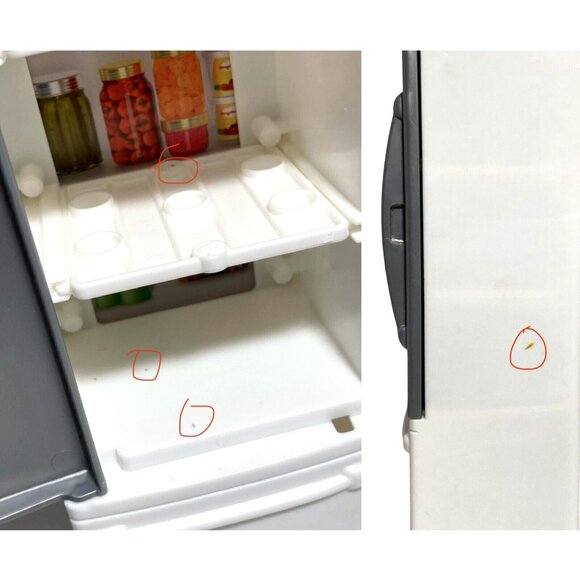 Barbie Dreamhouse Refrigerator Trays Kitchen #FHY73 #GNH53 Replacement Dollhouse - Picture 11 of 11